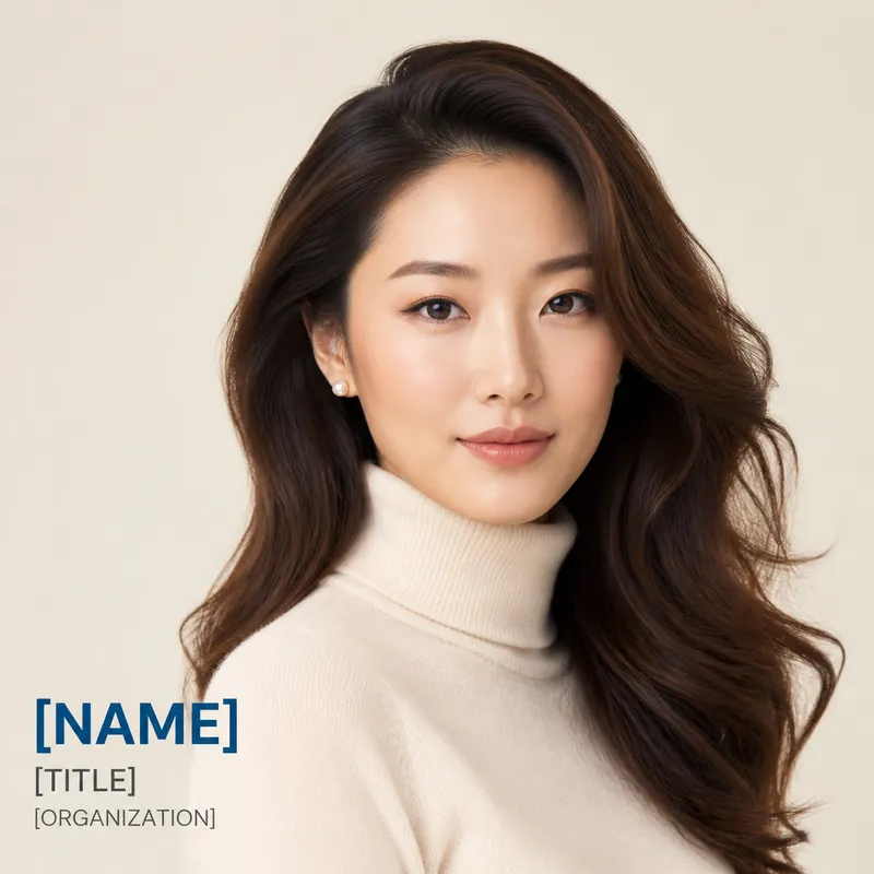 AI professional headshot - smart casual