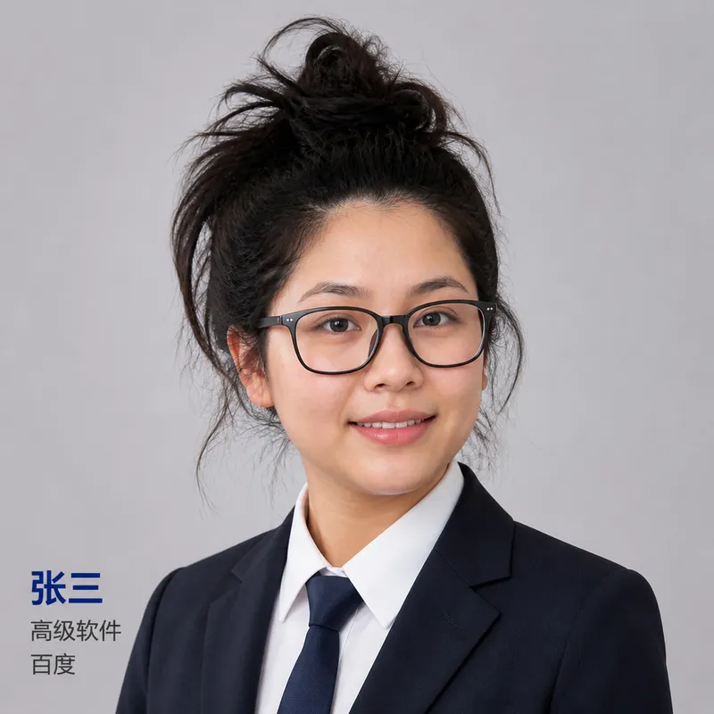 AI professional headshot - creative style